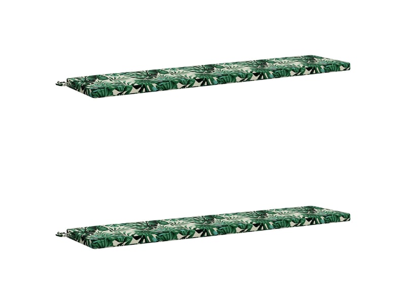 Lot de 2 coussins de banc, coussins d'assise soest 100 % polyester cf56885  - Conforama A