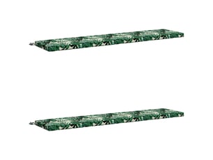 Lot de 2 coussins de banc, coussins d'assise soest 100 % polyester cf56885