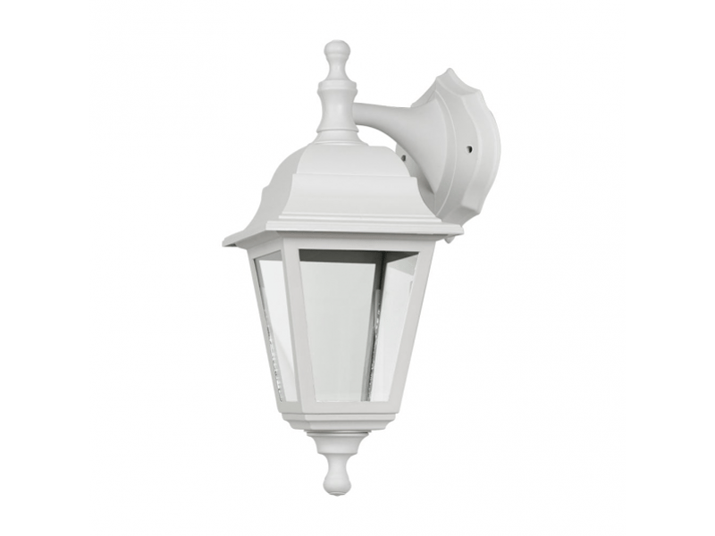  Applique extérieure classique fabrilamp albahaca blanc, 1 x e27, ip44, 35 x 15 x 19,7 cm 125861001 - Conforama E