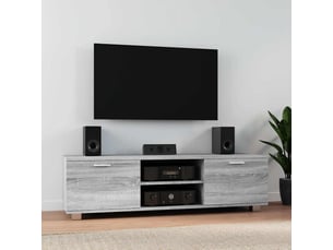 Meuble tv coloris gris 140 cm <strong></strong>  <strong></strong>