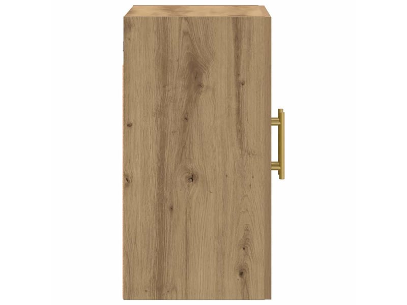  Armoire murale salon chêne artisanal 60x31x60cm bois d'ingénierie shl6069  - Conforama E