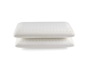 Oreiller à mémoire de forme perforé - mémoire de forme perforée, housse zippée lavable à 30 °c