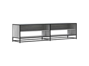 Meuble tv coloris gris 180.5 cm <strong></strong>  <strong></strong>