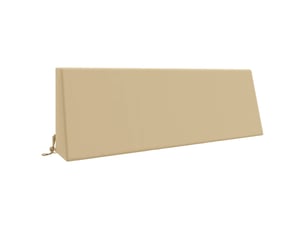Coussin de dossier, coussin de dos soest 100 % polyester beige 120 x 20 x 40 cm cf55200