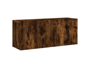 Meuble tv coloris marron 100 cm <strong></strong>  <strong></strong>