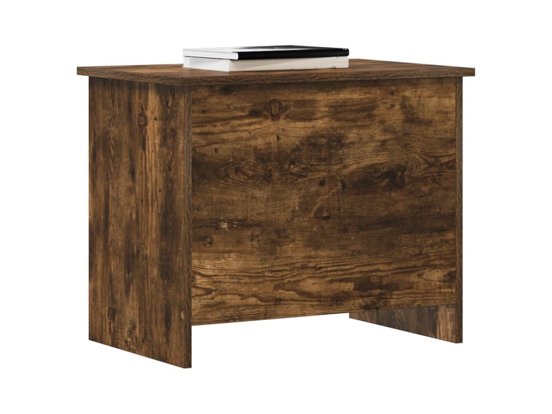  Coffre de rangement avec stockage chêne fumé 60x40x50 cm  - Conforama C