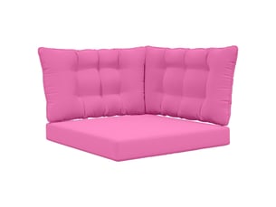 Coussin de canapé d'extérieur, coussin de chaise polyester rose 68,5 x 68,5 cm cf54140