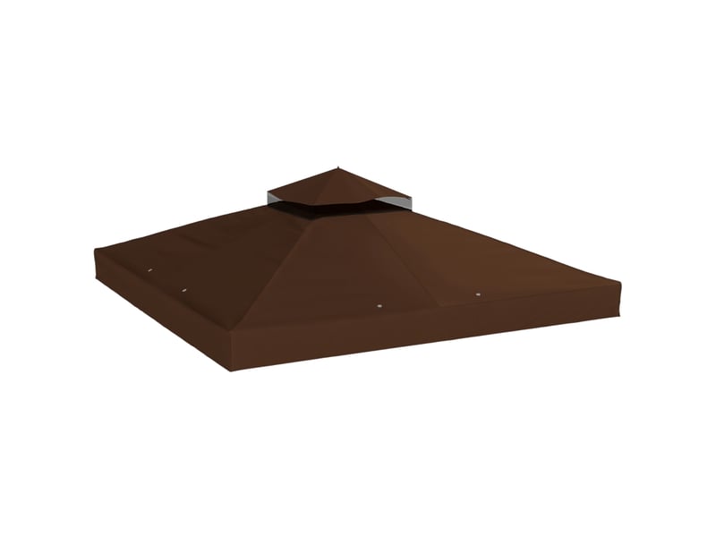  Toit de rechange pour pavillon - dimensions 300x300 cm - tissu oxford 600d - protection upf30+ 300x300x1cm - Conforama A
