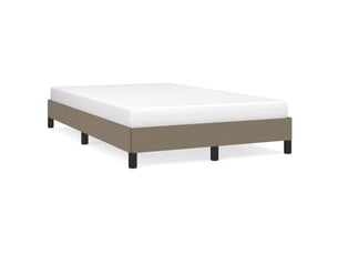 Lit 2 places 120x190cm    coloris taupe