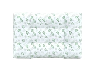Coussin de palette, coussin de chaise, coussin de canapé à motif de feuilles 120x80x12 cm tissu cf55263