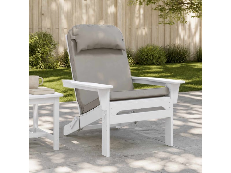 Coussin de transat ensoleillé, coussin pour bain de soleil 100 % polyester gris cf55996 - Conforama B