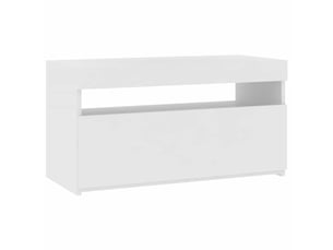 Meuble tv coloris blanc 75 cm <strong></strong>  <strong></strong>