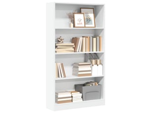 Bibliotheque coloris  blanc  <strong></strong> <strong></strong> - 80 cm x 143 cm