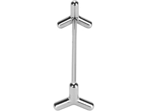 2 pcs support de repose-baguettes en acier inoxydable 304, support de repose-cuillère en métal, de repose-ustensiles multifonctionnel, de baguettes