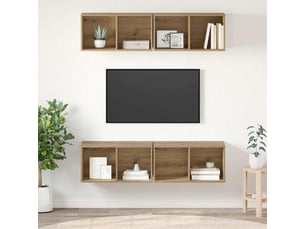 Meuble tv coloris marron 1 cm <strong></strong>  <strong></strong>