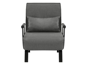 Fauteuil convertible  WISHDOR Tissu gris