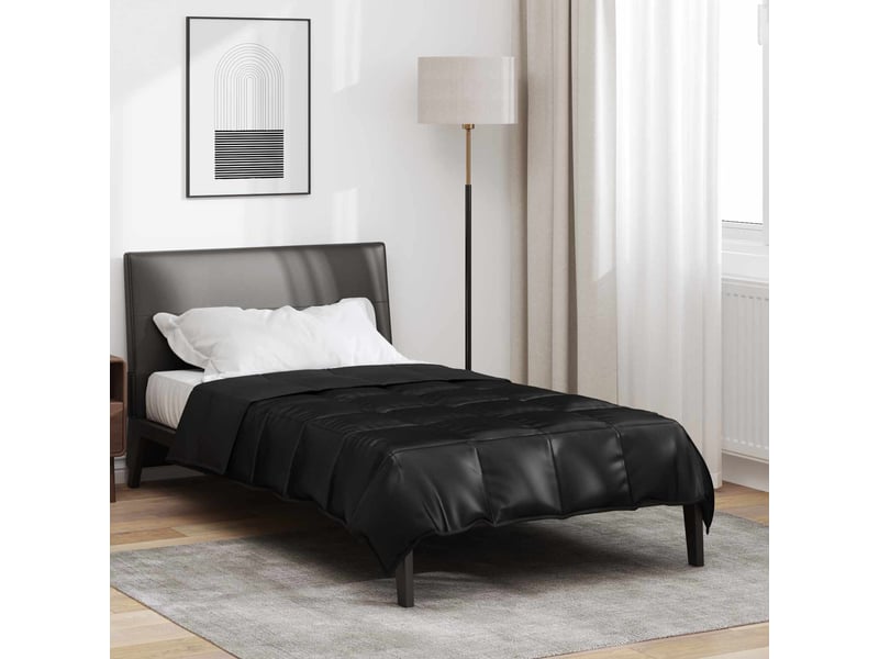  Duvet - couette complet toute l'année 135 x 200 cm 300 gsm noir  - Conforama B