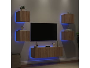 Meuble tv coloris marron 30.5 cm <strong></strong> <strong></strong>