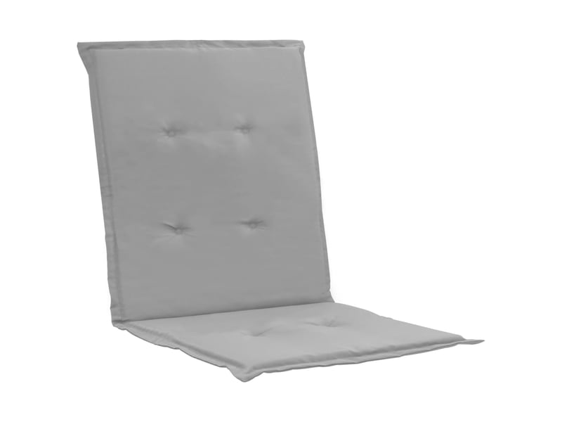 Lot de 2 coussins de chaise de jardin 100% polyester ris 100 x 50 x 3 cm dec021678  - Conforama C
