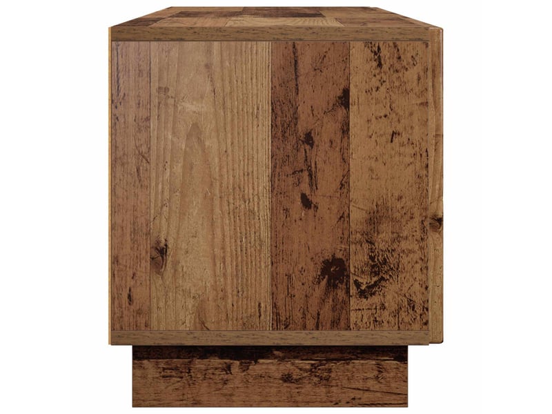  Meuble tv, table tv 140x34,5x40 cm bois ancien bois d'ingénierie shl18762  - Conforama E