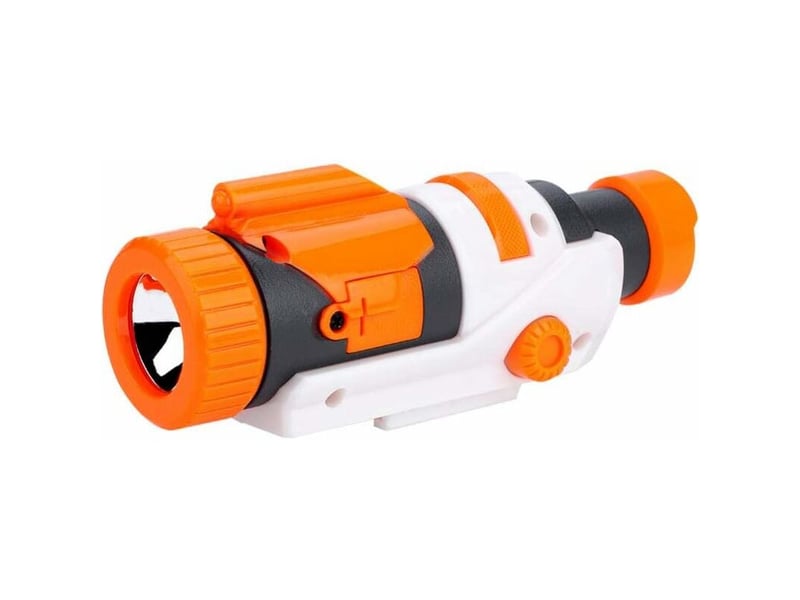  Accessoires de lampe de poche tactique viseur de décoration de tube avant pour nerf stryfe n-strike elite régulateur de modu rapidstrike  - Conforama A