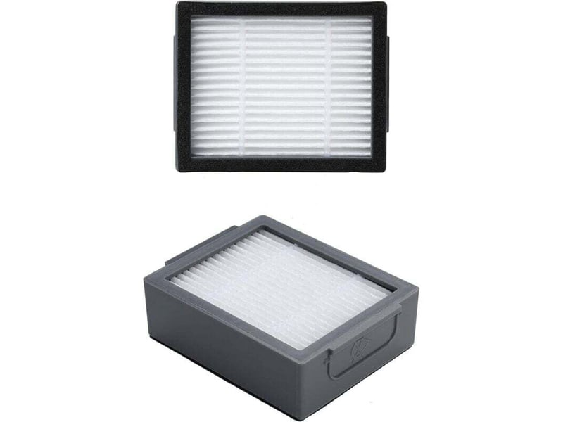  12-pack remplacement filtres avec irobot roomba i &amp; e i1 i3 i4 i6 i7 i8 e5 e6 + j7 (non pour j7+) pièces de rechange pour aspirateur  - Conforama B