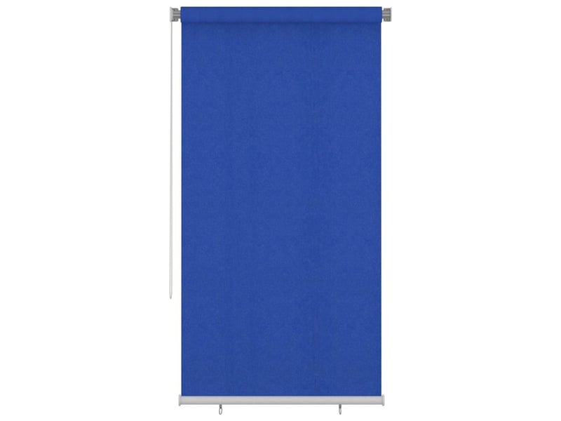  Store enrouleur, store roulant d'extérieur 125 (l) x 230 (h) cm bleu hdpe cf47315  - Conforama B