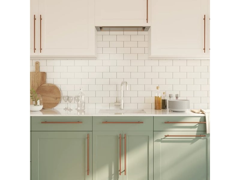  Poignées d'armoire, 10 pièces, en bronze, en acier inoxydable cfe7416059  - Conforama C