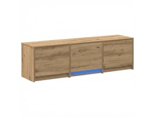 Meuble tv coloris marron 140 cm <strong></strong> <strong></strong>