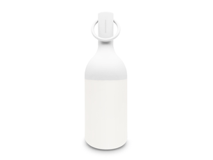 Lampe nomade en plastique blanc-elo