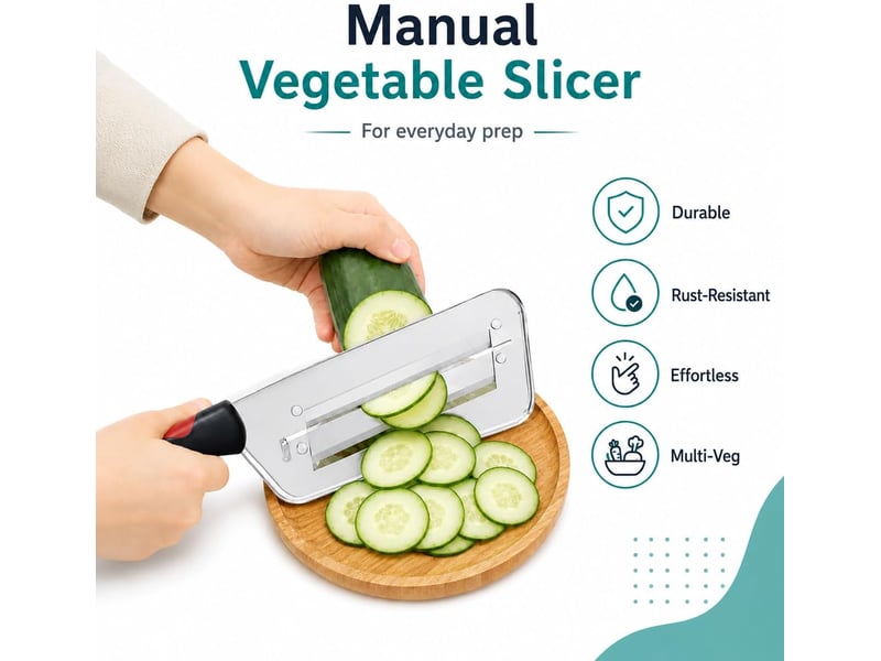 Éplucheur multifonction, coupe-légumes à double lame en acier inoxydable, économe et râpe à julienne pour cuisine CSTY-0010084TY - Conforama E