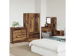 Commode 1 tiroir(s) <strong></strong> <strong></strong> coloris bois clair largeur 80 cm