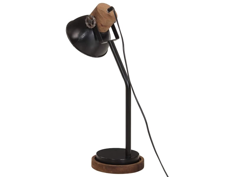  Lampe de bureau 25 w noir 18x18x60 cm e27  - Conforama E