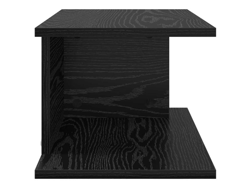  Table de chevet - cabinet de chevet - table de nuit chêne noir 40 x 30 x 25 cm bois d'ingénierie  - Conforama E