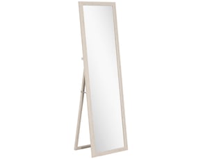 Miroir rectangulaire à poser coloris blanc <strong></strong>  <strong></strong> - 50 cm x 4 cm
