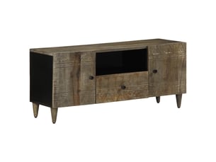 Meuble tv coloris gris 105 cm <strong></strong>  <strong></strong>