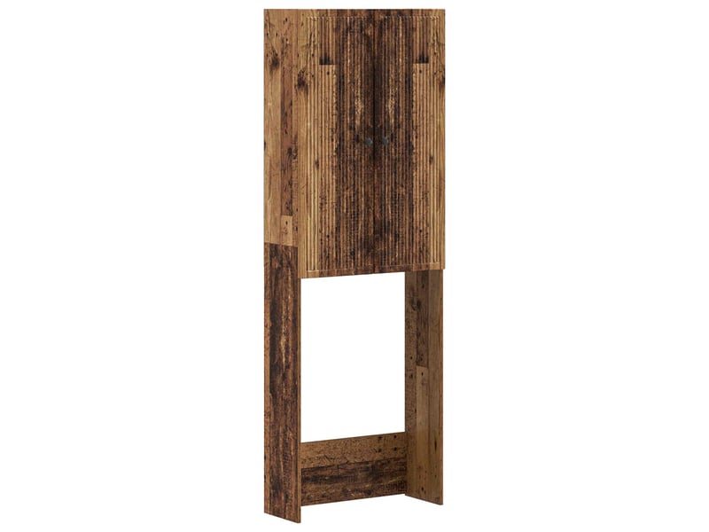 Armoire de toilette, meuble de toilette ede bois ancien 66x25.5x190 cm - Conforama A