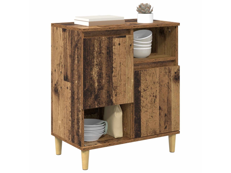  Buffet - bahut - meuble de rangement bois ancien 35 x 60 x 70 cm bois d'ingénierie  - Conforama C