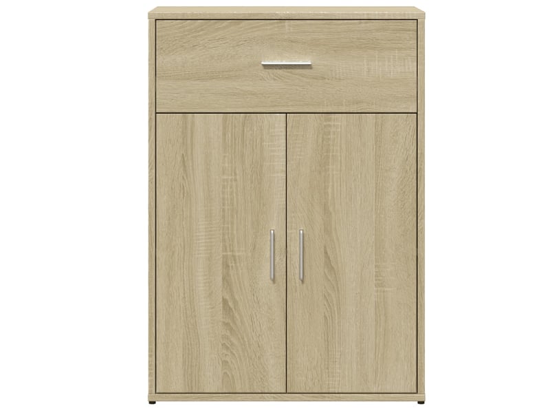  Buffets 2 pcs - bahut - meuble de rangement chêne sonoma 60x30x84 cm bois d'ingénierie  - Conforama E