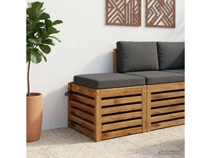 Coussin de siège, coussin d'assise en 1 pièce soest 100 % polyester anthracite cf55821