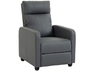 Fauteuil relax manuel   Simili gris