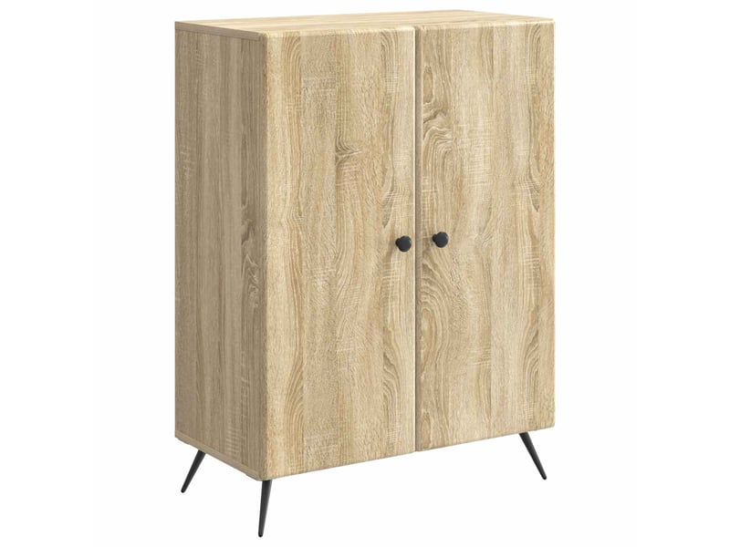  Buffet - bahut - meuble de rangement chêne sonoma 66 x 34,5 x 90 cm bois d'ingénierie  - Conforama A