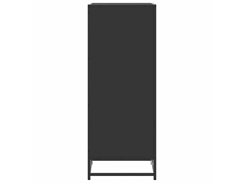  Meuble à chaussures, étagère à chaussures noir 48x38x97,5 cm bois d'ingénierie shl6469  - Conforama E