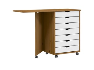 Armoire <strong></strong> <strong></strong> coloris taupe largeur 105.5 cm