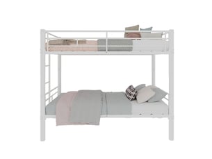Lit superposé 90x190 cm <strong></strong> <strong></strong> coloris blanc