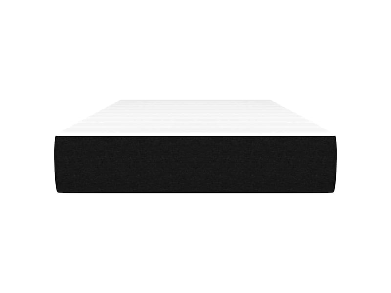 Matelas de lit à ressorts ensachés fermeté moyenne noir 100x200x20 cm tissu - Conforama C