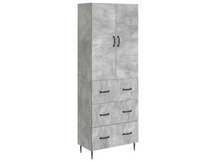 Armoire <strong></strong> <strong></strong> coloris gris largeur 66 cm