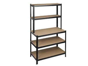 Etagère 100 cm coloris gris HELLOSHOP 26 