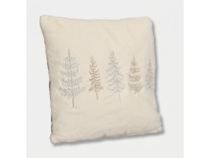 Coussin décoratif déhoussable 45x45 cm vallnord - Conforama C
