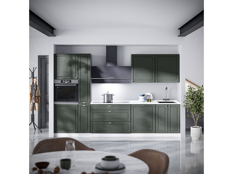  Vicco elément haut de cuisine, vert or campagne, 60cm  - Conforama E